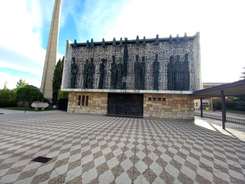The Basílica Menor in Virgen del Camino