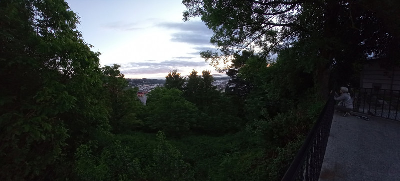 Panoramic view of Sarria