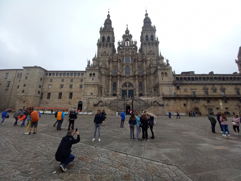 The Cathedral de Santiago de Compostela