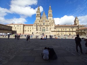 A better picture of the Cathedral de Santiago Compostela