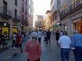 The street to the Plaza Mayor
