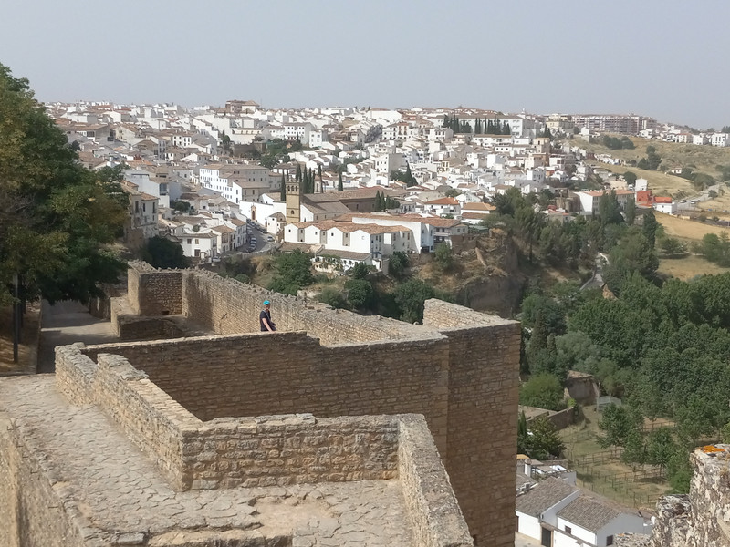 Manoli and Ronda from the castle