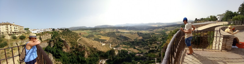 Panoramic view from the Balcon O Cono