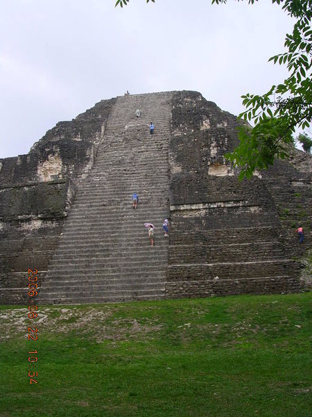 Tikal Temple Climb