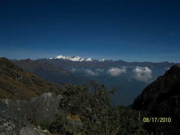  View from Runkuracay Pass
