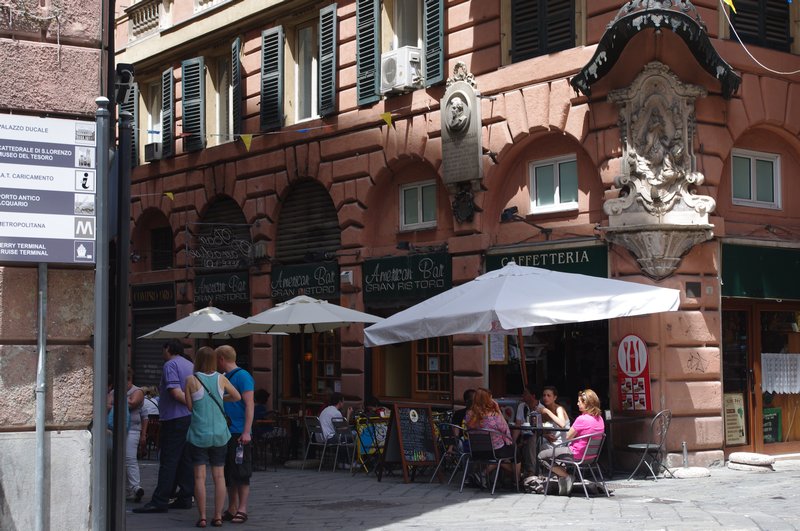 American Bar in Genoa