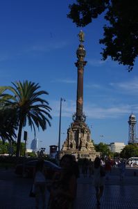 Christopher Columbus in Barcelona
