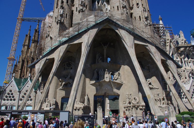 Sagrada Familia close up