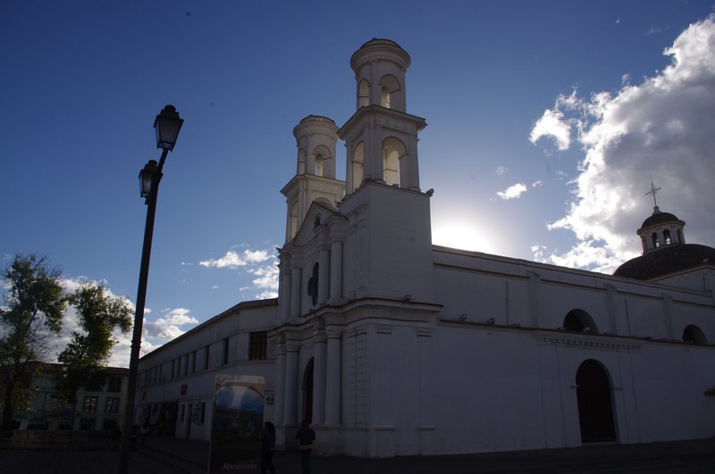 Plaza San Sebastian and church