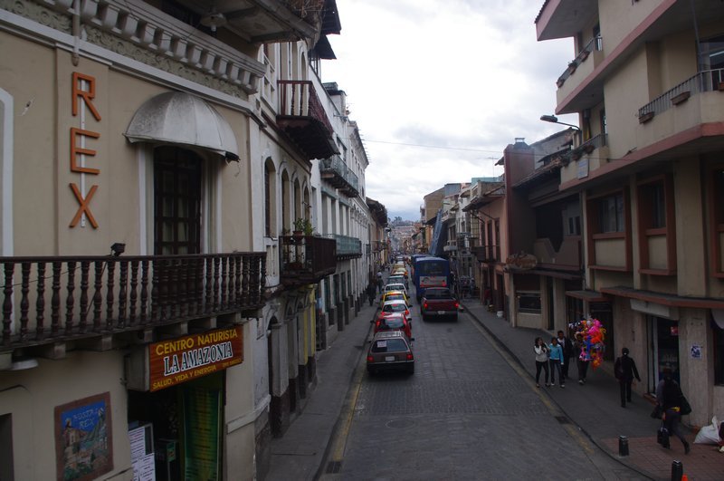 Typical Cuenca street