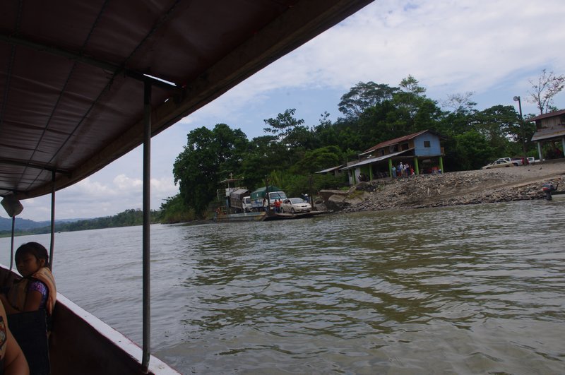 The ferry to deep jungle