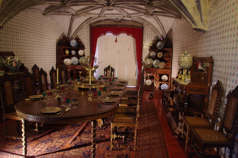 The family dining room