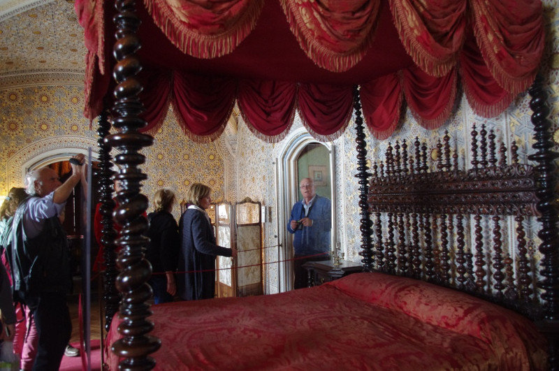 The Queen's bed chamber
