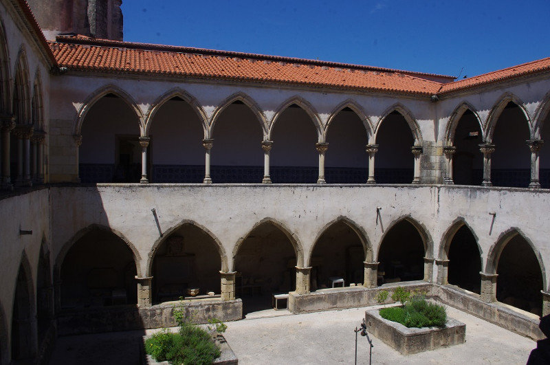 ONE OF SEVERAL COURTYARDS