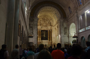 VIEW INSIDE THE MAIN CATHEDRAL IN FATIMA