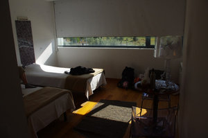 OUR ROOM AT THE ALVADOS HOSTEL