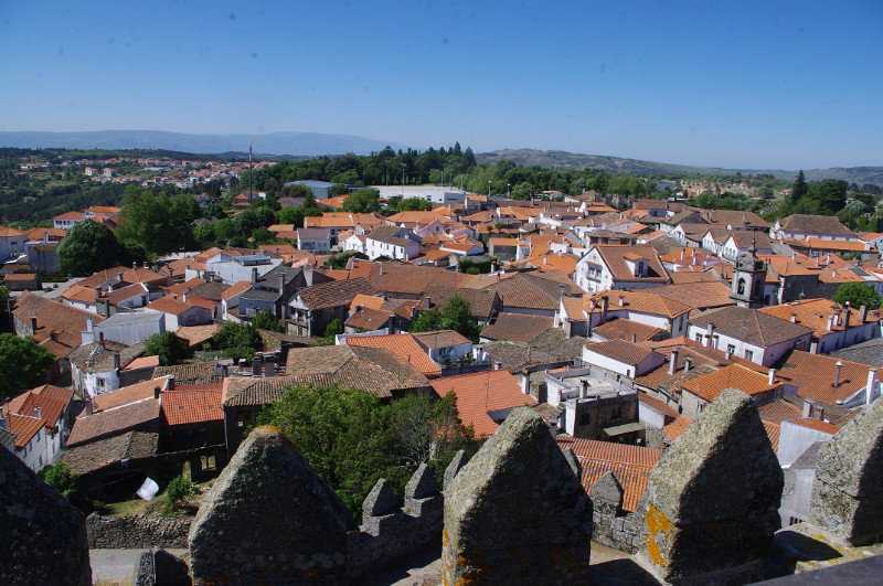 TRANCOSO FROM THE CASTLE PARAPETS