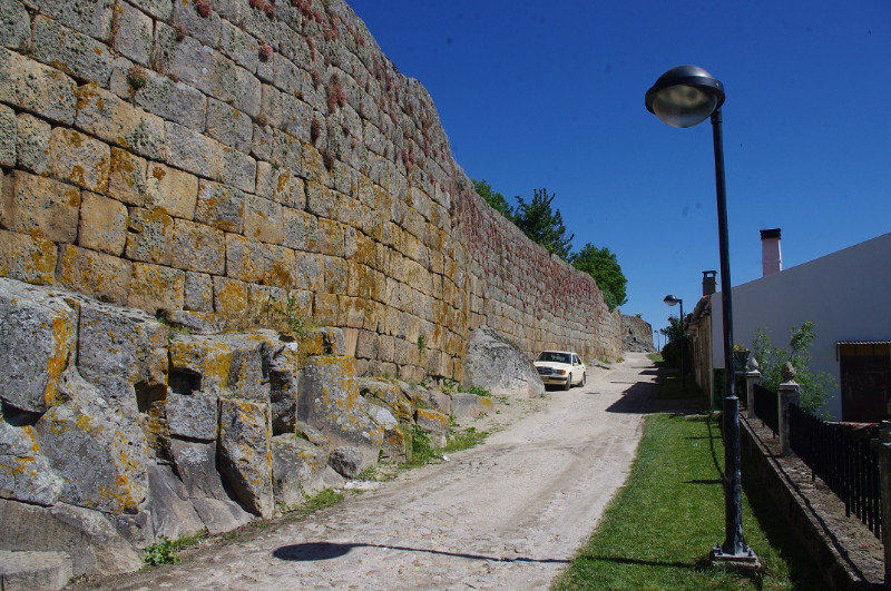 VIEW ALONG THE EASTERN (?) WALLS OF THE TOWN