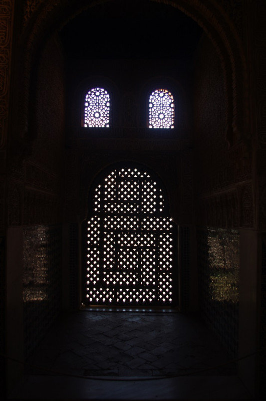 THE SULTAN'S ALCOVE FOR RECEIVING GUESTS