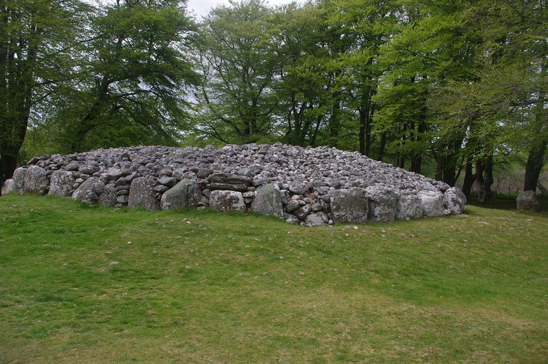Cairn at Clava Cairns