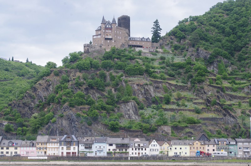 Burg Katz above Sankt Goarhausen