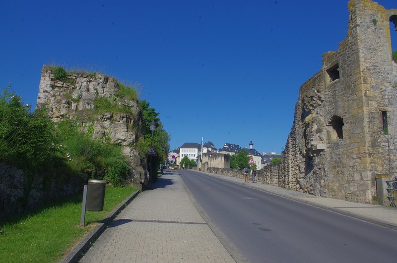 The bridge leading to the Bock Casements