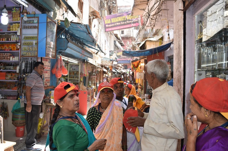 Market alley near Blue Lassi Shop