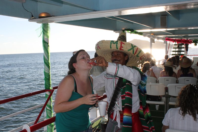 Tequilla on a boat!!!