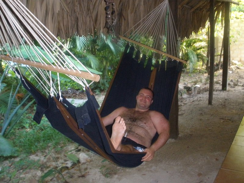Chilling out in Palenque