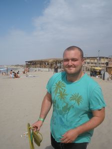 Tom on Mancora beach