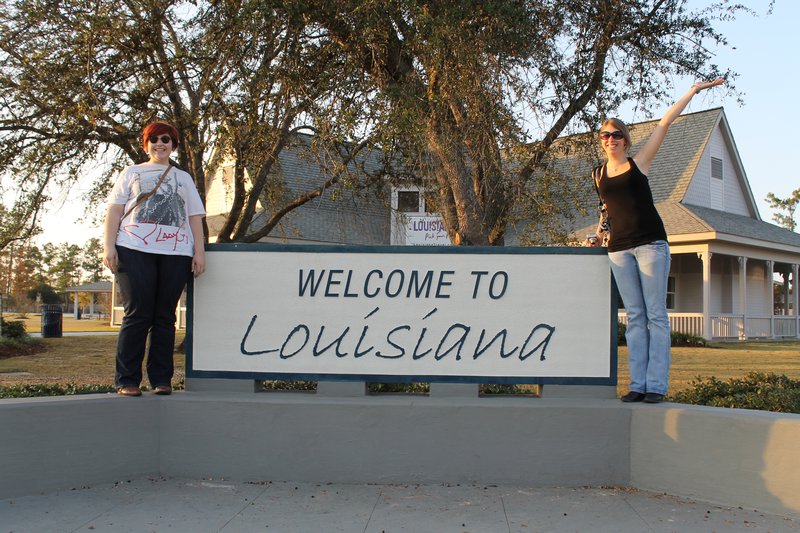 Endlich in Louisiana