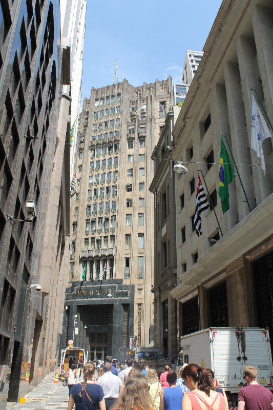 Im Financial District von Sao Paulo