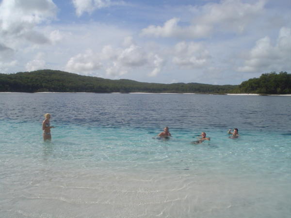 Our Gang in Lake McKenzie