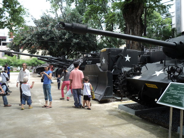 Tanks Outside the Museum