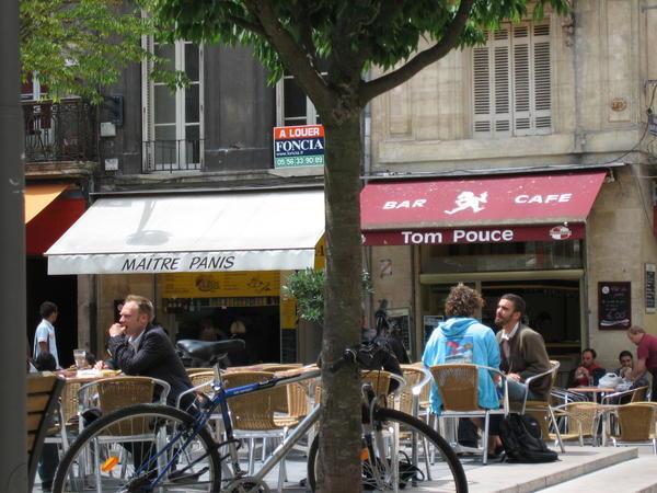 Streetscape in Bordeaux