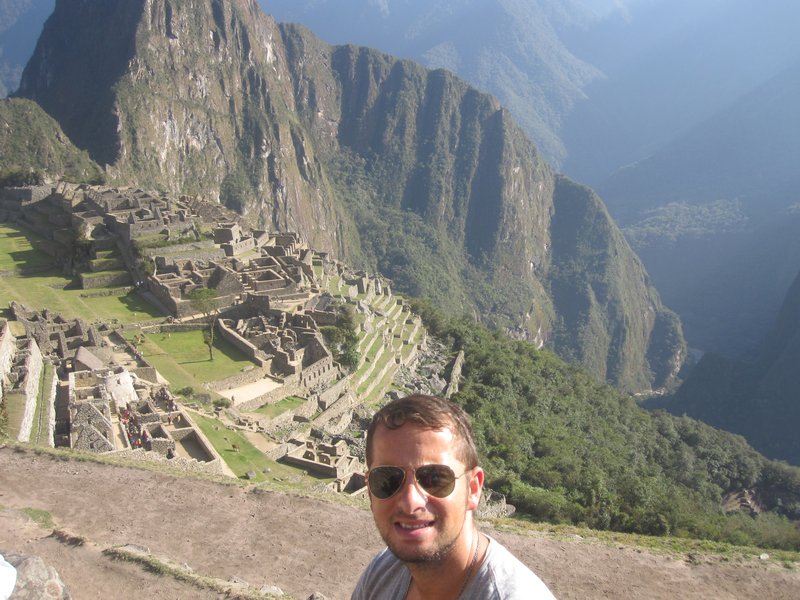 Scott at Macchu Picchu