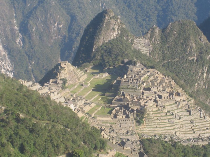 Macchu Picchu- this made it all worth it