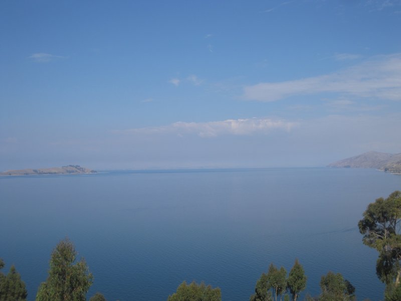 Lake view from Isla del Sol