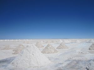 Salt mounds