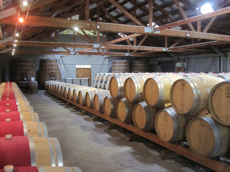Wine barrells