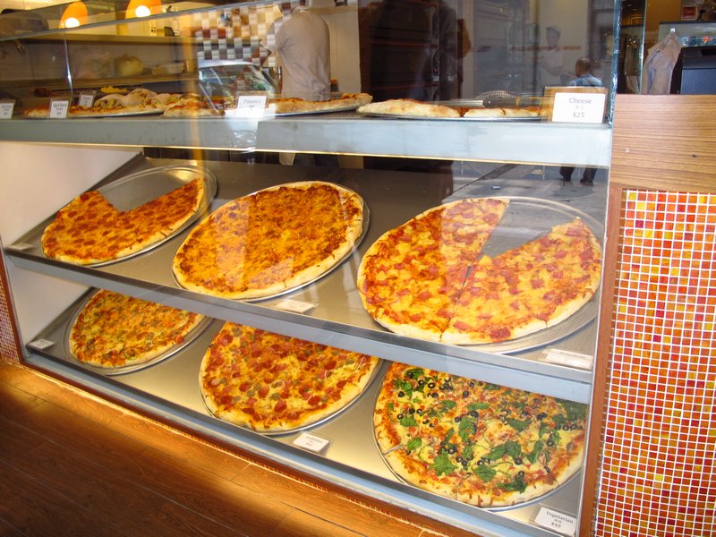 Huge pizzas!