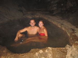 Hot Springs in the caves