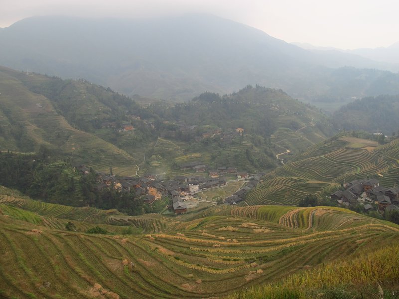 Overlooking Tiantou Village