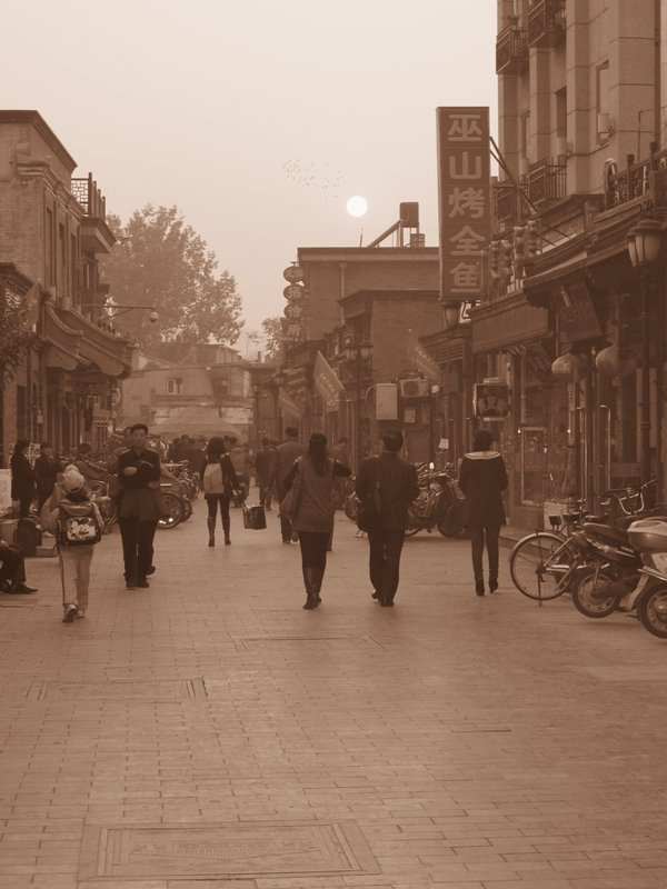 Traditional Hutong street
