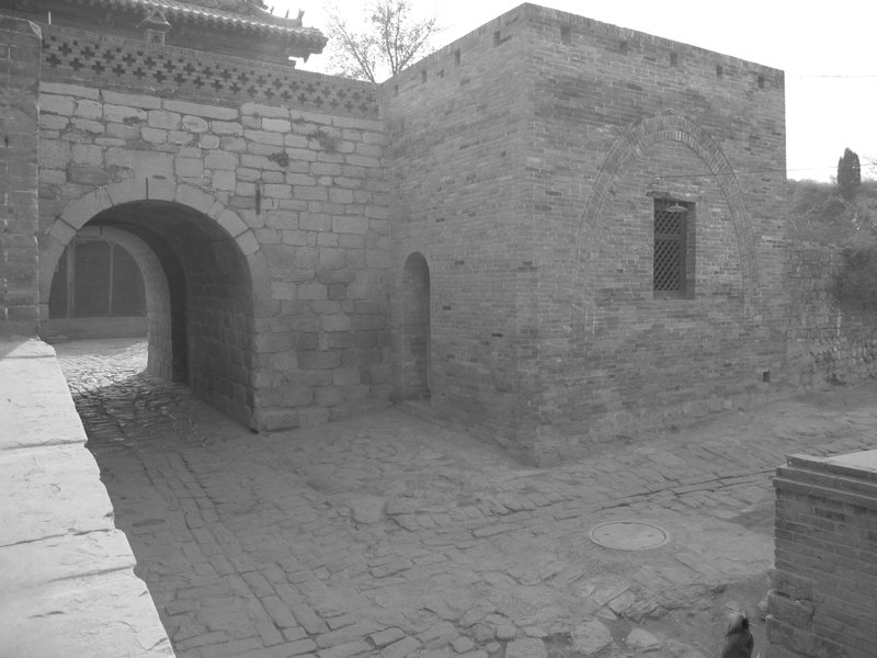 Zhangbi Castle entrance