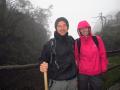 Freezing hike on Mt Emei