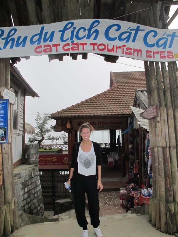 In Cat Cat village