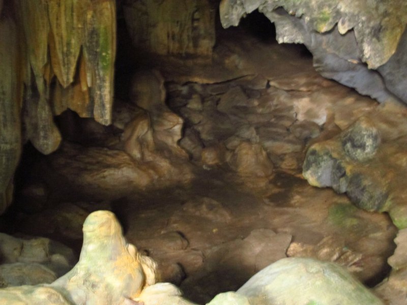 Prehistoric man cave