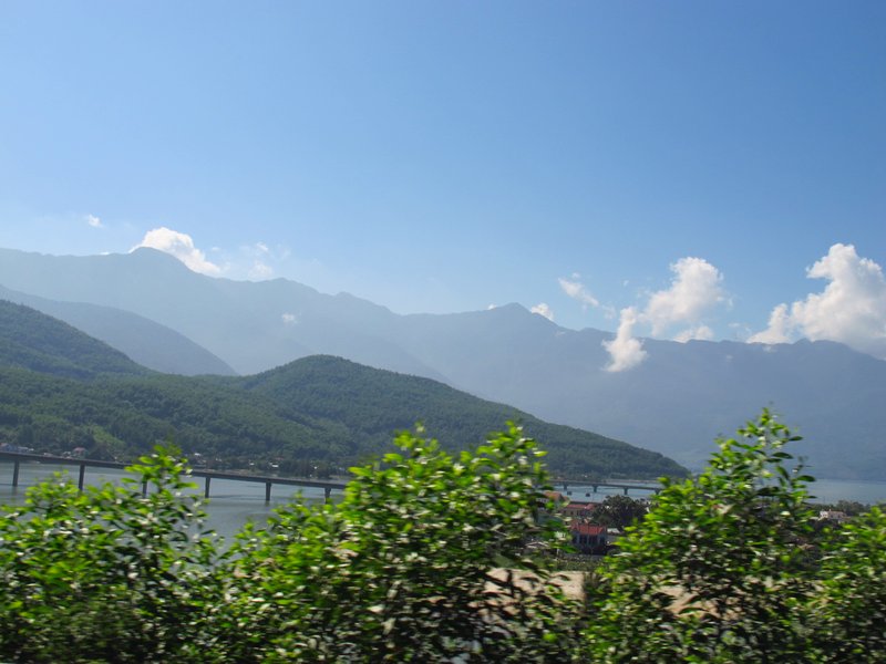 Great views over the Hai Van Pass