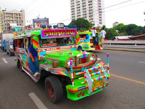 Colourful jeepneys